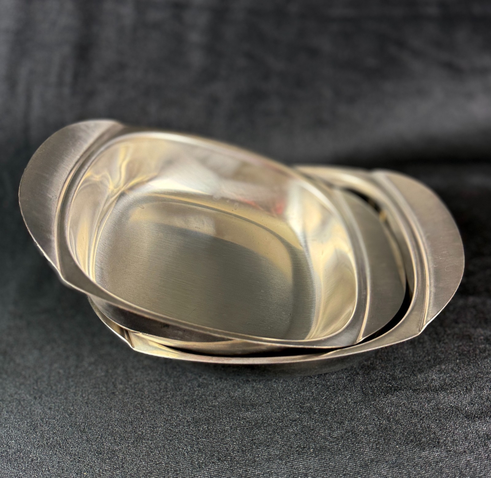 2 Vintage Cultura Sweden 18 8 Stainless Steel Dishes Bowls Meal Prep Dishwasher 2 Vintage Cultura Sweden 18 8 Stainless Steel Dishes Bowls Meal Prep Dishwasher