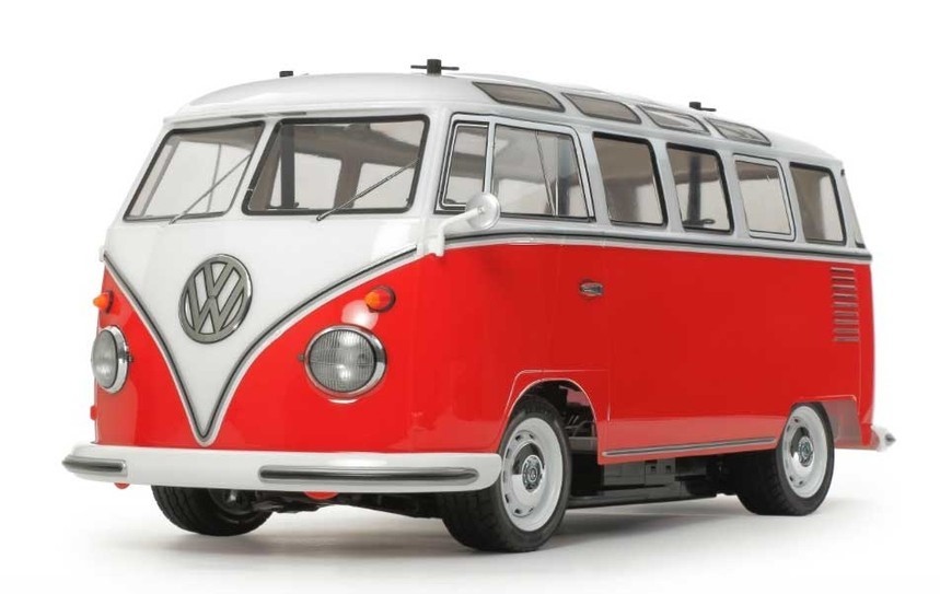 Tamiya 1/10 Volkswagen Van Type 2 T1 On-Road Kit (M-06 Chassis) TAM58668 Tamiya 1/10 Volkswagen Van Type 2 T1 On-Road Kit (M-06 Chassis) TAM58668