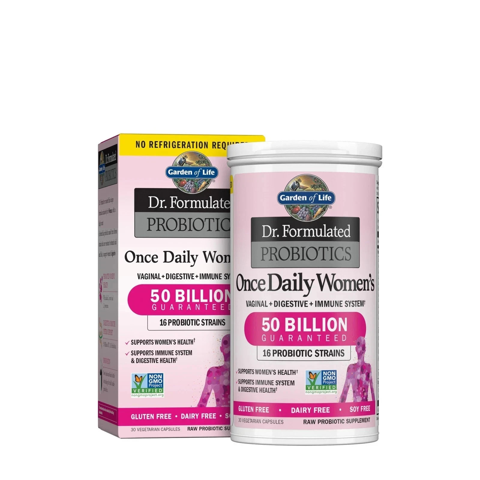 Garden of Life Dr. Formulated Women\'s Probiotics - 30 Vegetarian Capsules/