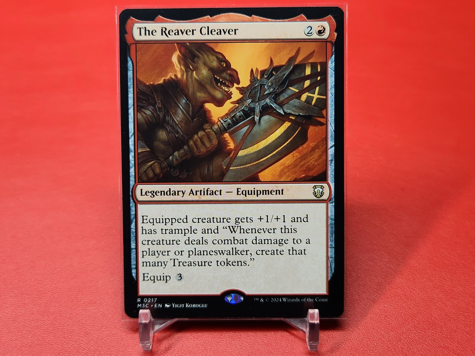 The Reaver Cleaver Commander: Modern Horizons 3 Regular NM The Reaver Cleaver Commander: Modern Horizons 3 Regular NM