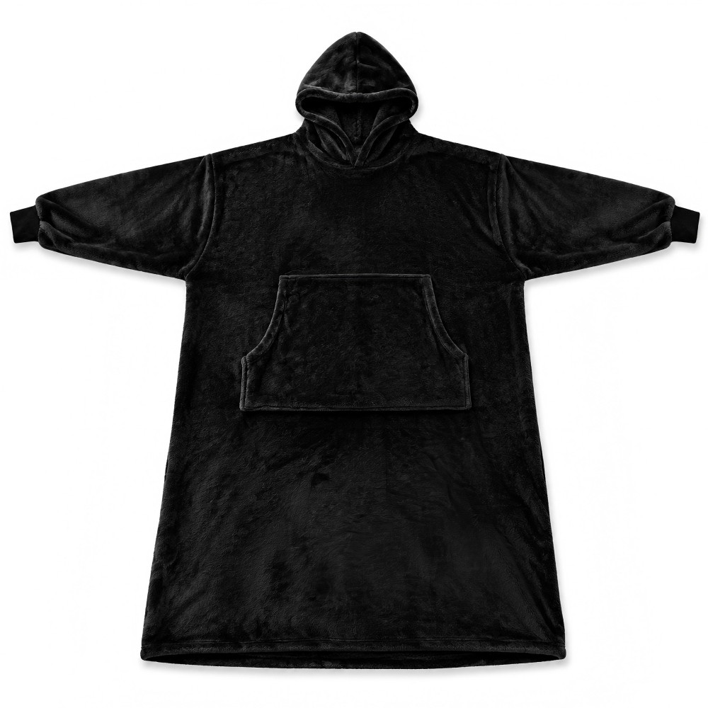 Oversized Plush Hoodie Blanket – 47.2\