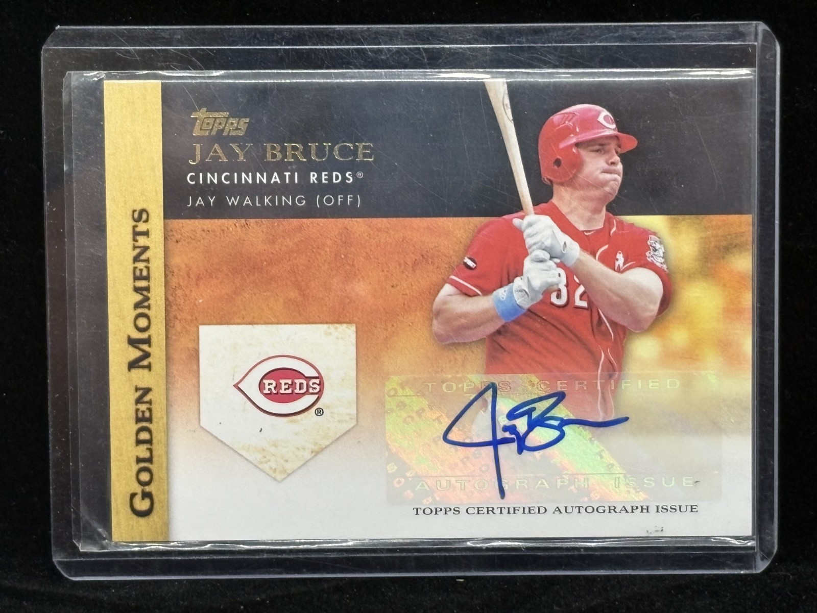 2012 Topps - Golden Moments Autographs Jay Bruce #GMA-JBR (AU) 2012 Topps - Golden Moments Autographs Jay Bruce #GMA-JBR (AU)