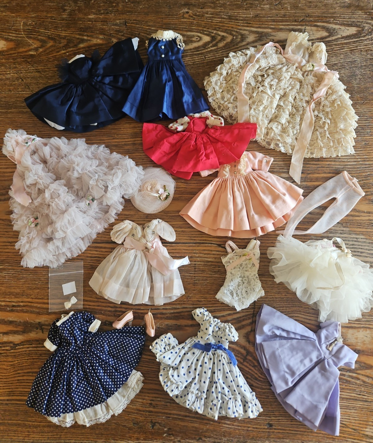 Huge 1960\'s Madame Alexander Cissette Doll Dress Clothing Lot Huge 1960\'s Madame Alexander Cissette Doll Dress Clothing Lot