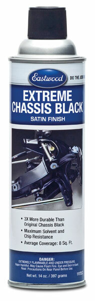 Eastwood Extreme Chassis Black Satin Aerosol 14 OZ Improves Corrosion Resistant Eastwood Extreme Chassis Black Satin Aerosol 14 OZ Improves Corrosion Resistant