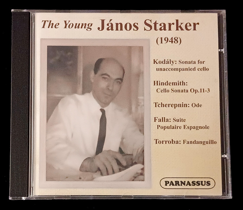 Janos Starker, cello - Early Pacific Recordings, 1948 - Kodaly, Hindemith, Falla