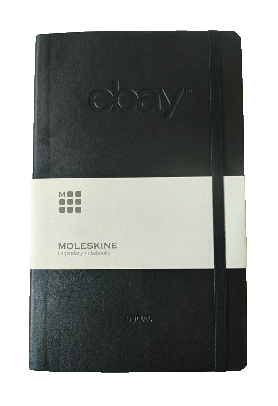 Moleskine eBayana legendary notebook, black, soft cover, large (5x8.25 in) Moleskine eBayana legendary notebook, black, soft cover, large (5x8.25 in)