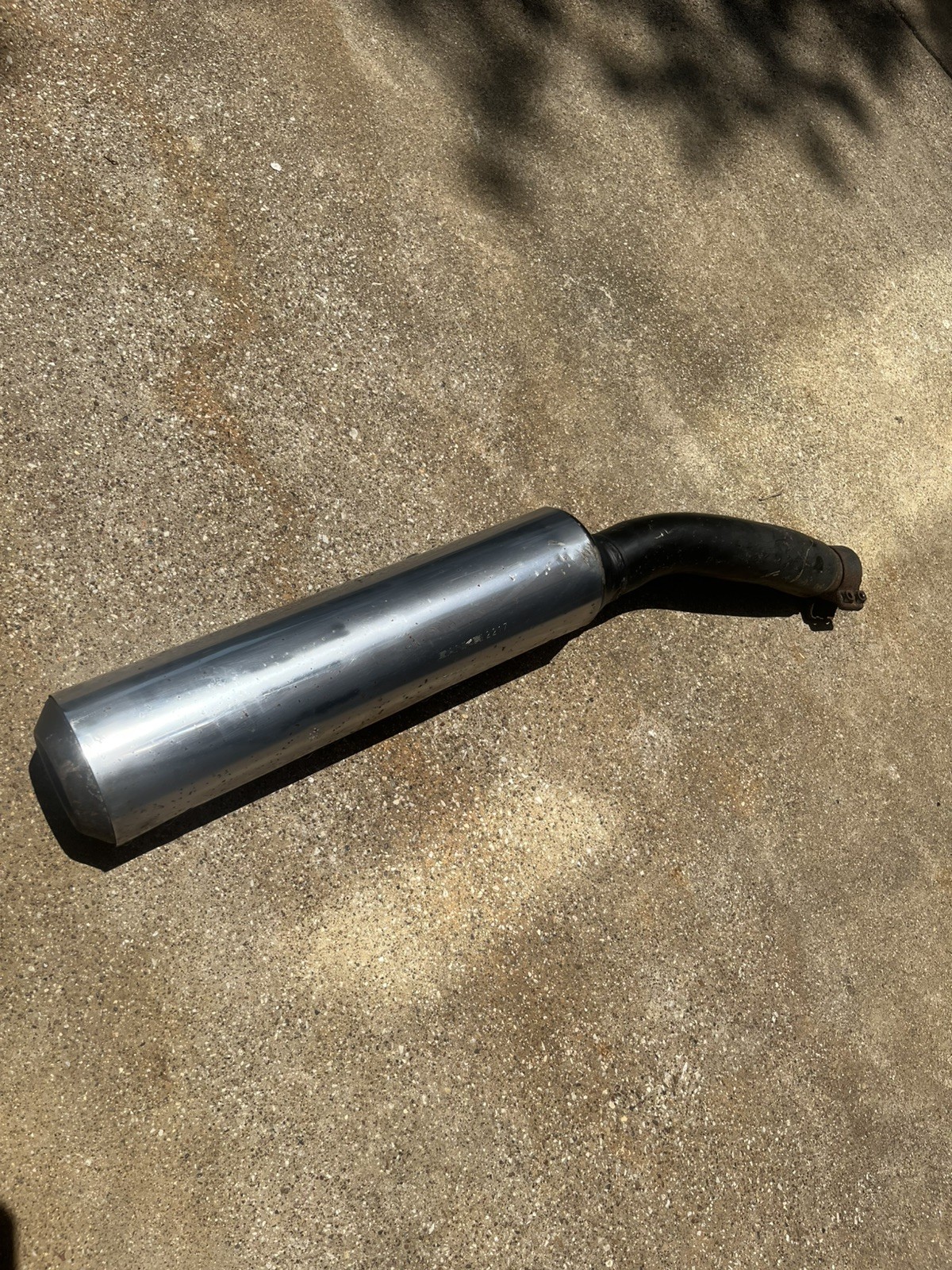 1984-1986 Honda VF-1000R Stock OEM Muffler Exhaust 1984-1986 Honda VF-1000R Stock OEM Muffler Exhaust