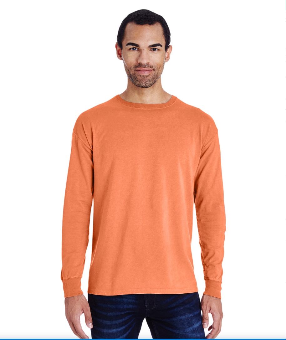 Mens ComfortWash by Hanes Long Sleeve Shirts Mens ComfortWash by Hanes Long Sleeve Shirts
