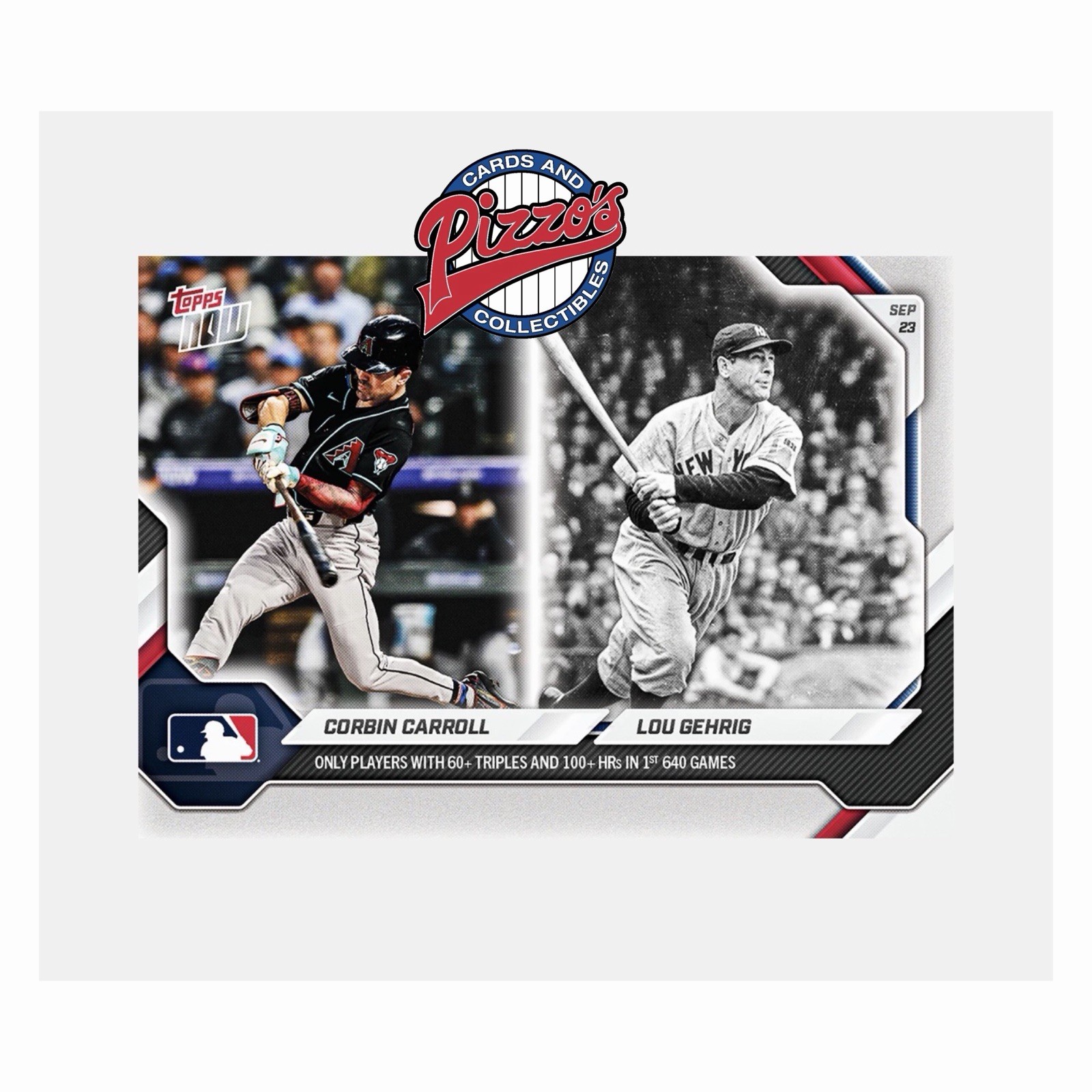 Corbin Carroll Lou Gehrig 60-Triples 100-HRs 2026 MLB Topps NOW Card 710 Presale