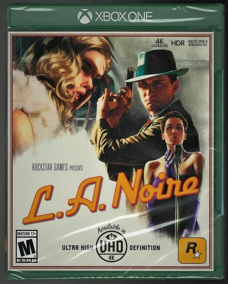 L.A. Noire Xbox One (Brand New Factory Sealed US Version) Xbox One,Xbox One L.A. Noire Xbox One (Brand New Factory Sealed US Version) Xbox One,Xbox One