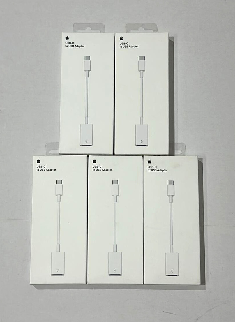 Apple USB-C to USB Adapter for Mac A1632 - Genuine (MJ1M2AM/A) Apple USB-C to USB Adapter for Mac A1632 - Genuine (MJ1M2AM/A)