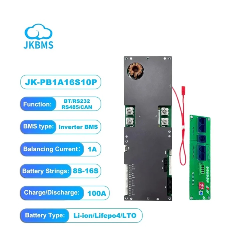 JK Inverter BMS 8-16S 100-300A Lifepo4/Li-ion Energy Storage 1A/2A Balance Lot JK Inverter BMS 8-16S 100-300A Lifepo4/Li-ion Energy Storage 1A/2A Balance Lot