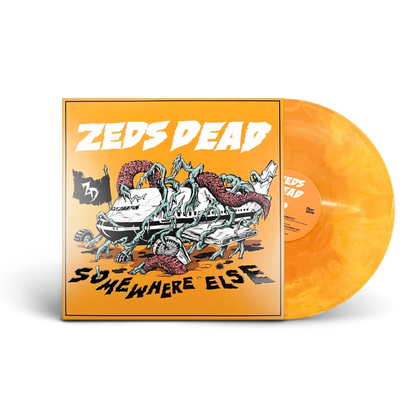 ZEDS DEAD - Somewhere Else Yellow Orange Vinyl LP Limited Edition ZEDS DEAD - Somewhere Else Yellow Orange Vinyl LP Limited Edition