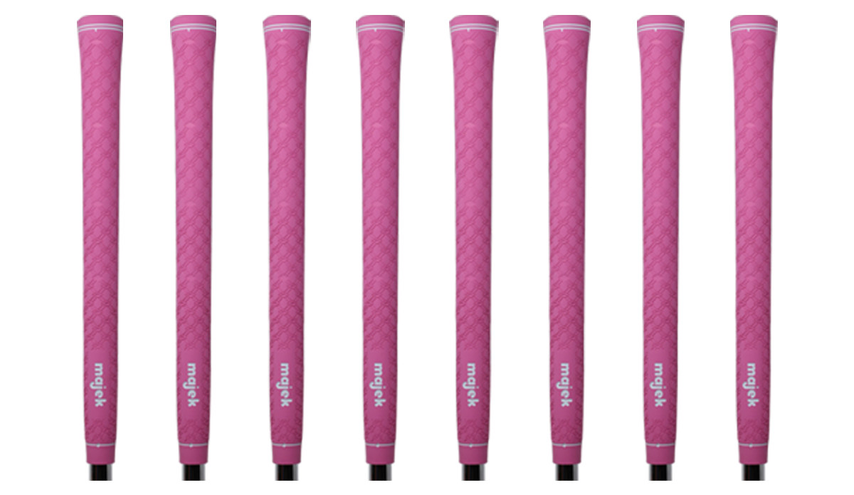 8 Piece New Majek Ladies Size Tour Pro Pink Womens Undersize Lady Golf Grips