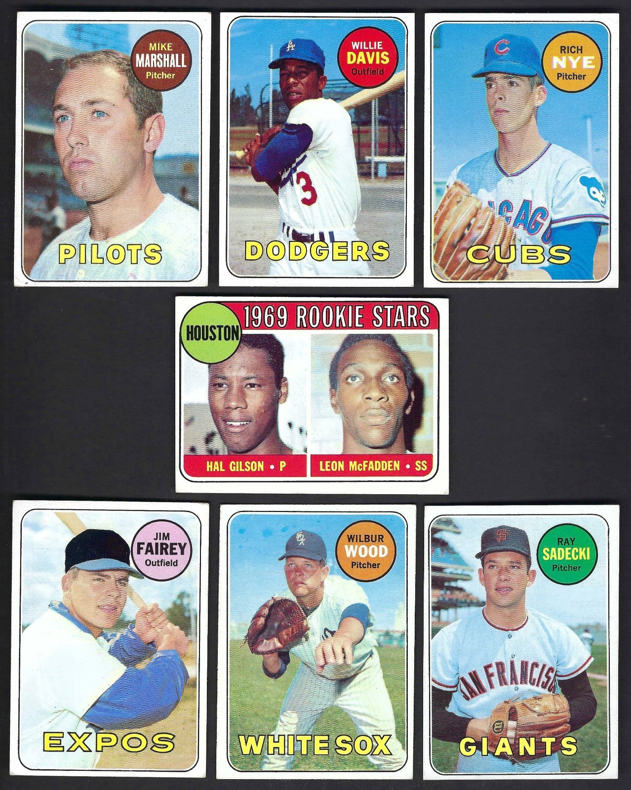 1969 Topps Baseball $1.69 PER PICK (2 PICK MINIMUM) Complete Your Set