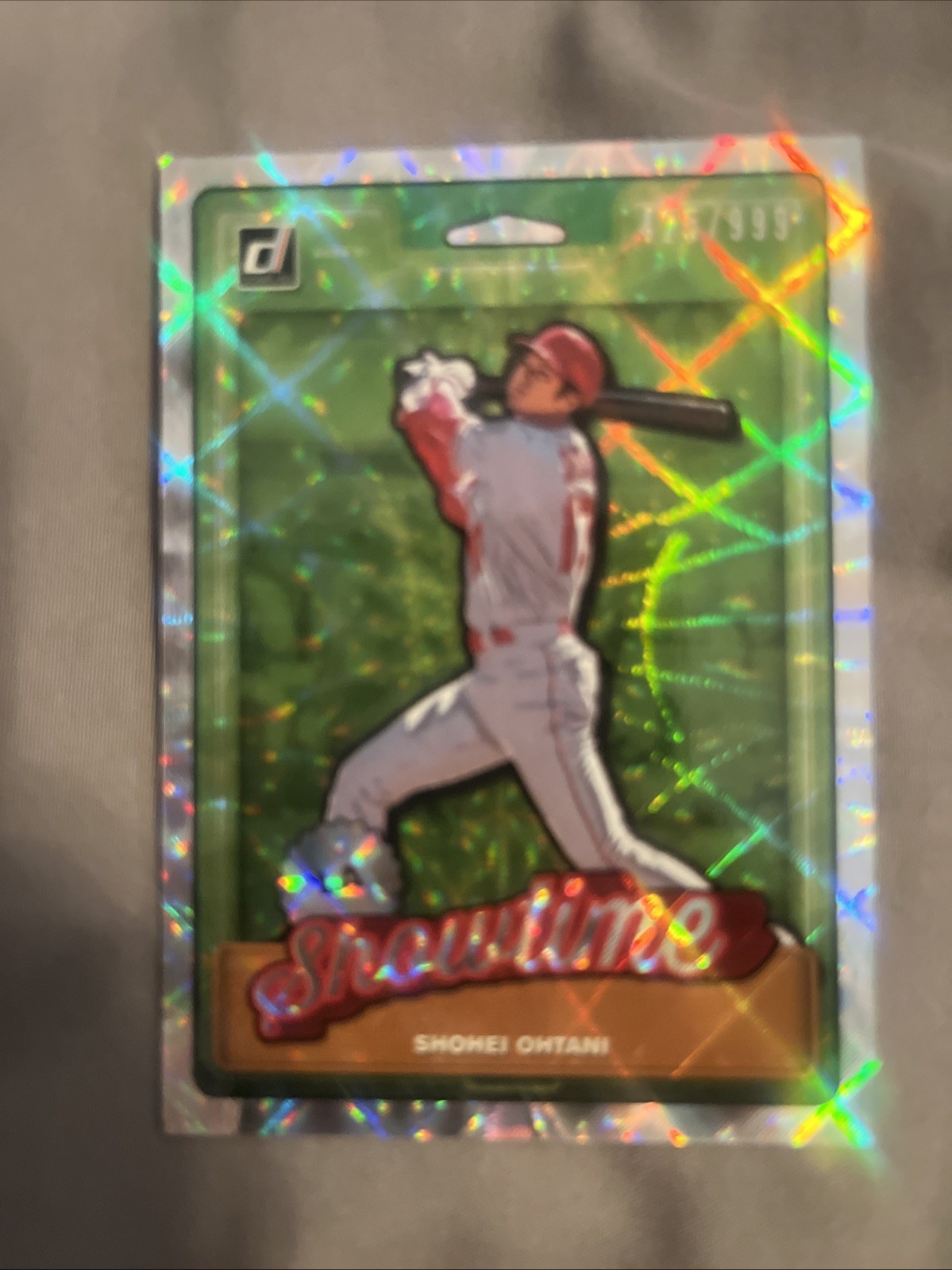 2019 Panini Donruss Nicknames showtime Shohei Ohtani /999 2019 Panini Donruss Nicknames showtime Shohei Ohtani /999