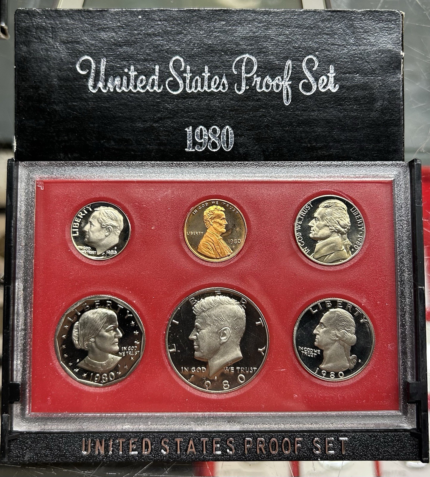 1980 United States Proof Set w/OGP