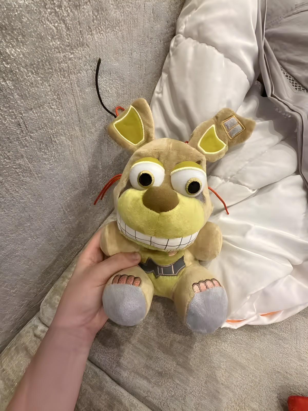 FNAF Spring Bonnie Plush Toy Five Nights at Freddy's Yellow Rabbit Stuffed Anima FNAF Spring Bonnie Plush Toy Five Nights at Freddy's Yellow Rabbit Stuffed Anima