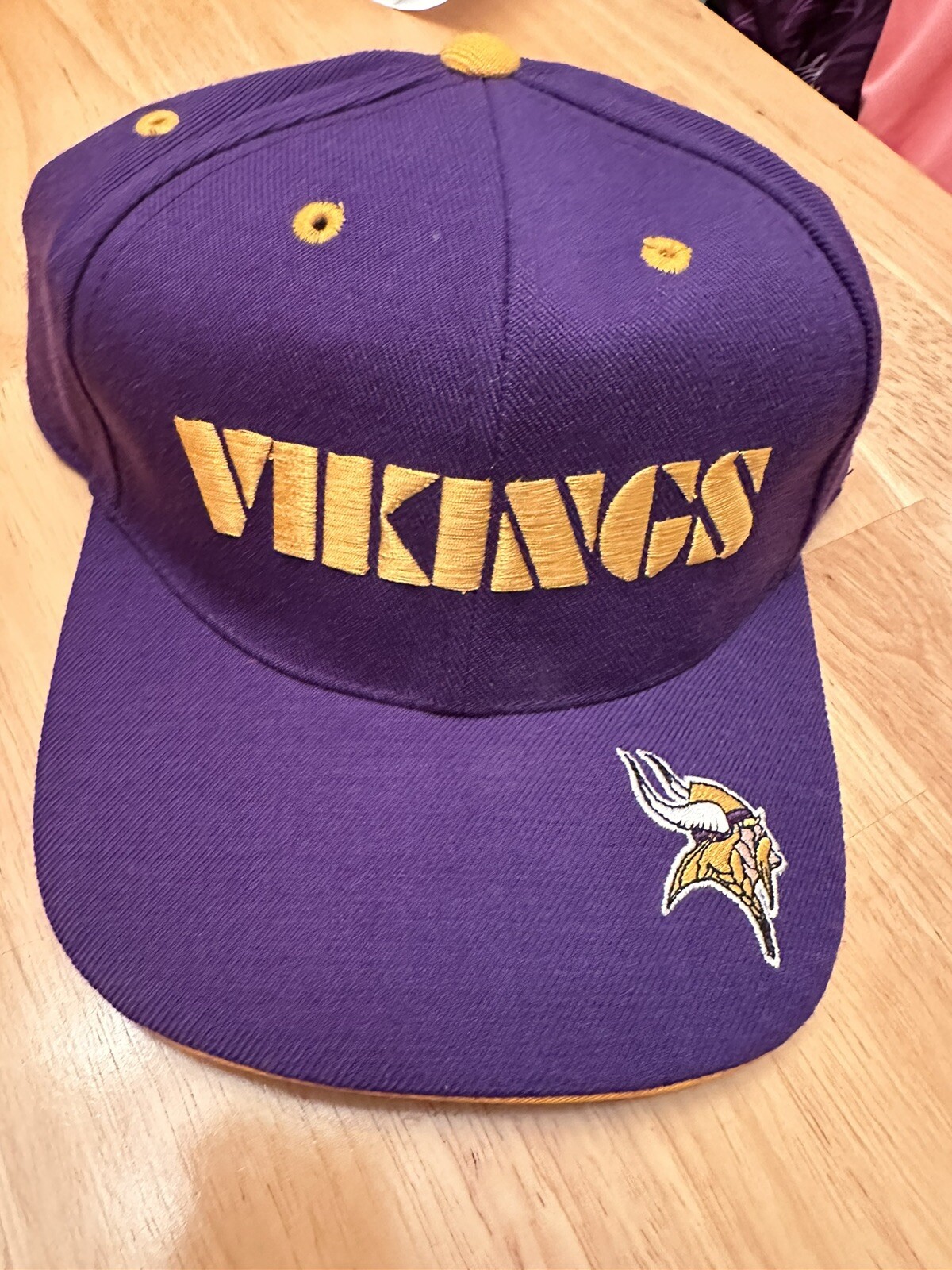 NWT VTG Minnesota Vikings Hat Fitted 7 1/8\ NWT VTG Minnesota Vikings Hat Fitted 7 1/8\