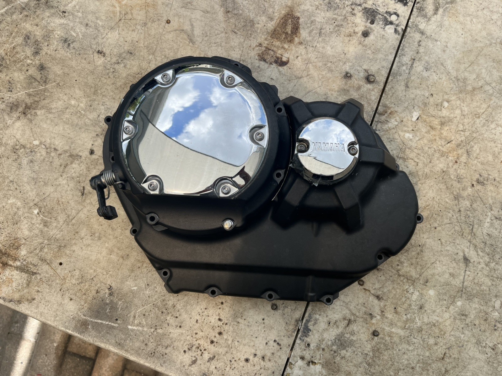 Yamaha VSTAR 1300 XVS1300A Clutch Engine Motor Side Cover