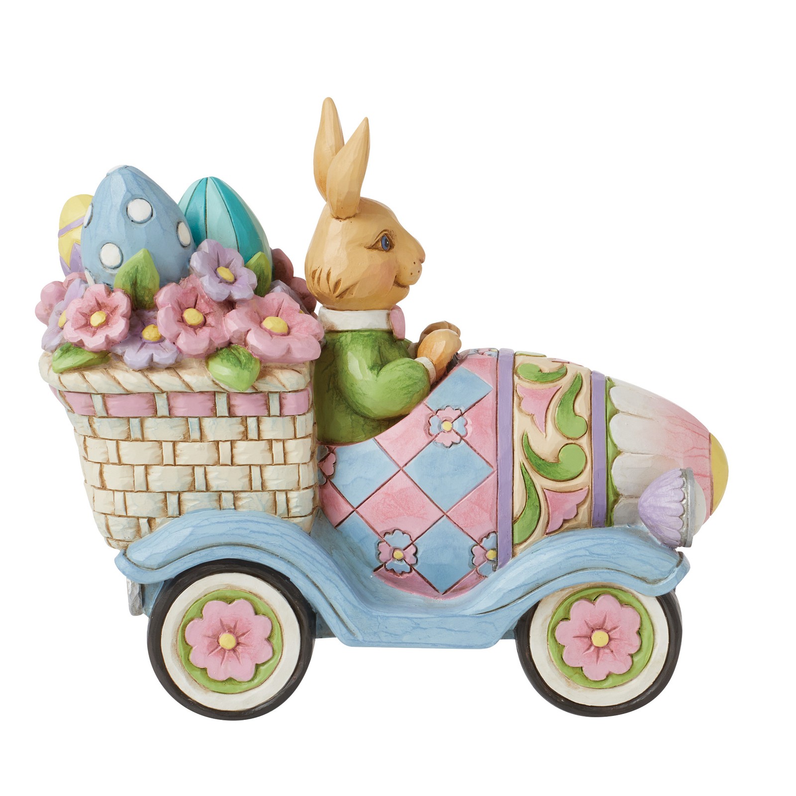 Enesco Jim Shore Heartwood Creek 1st Annual Bunnies on Parade Figurine 5.5 Inch Enesco Jim Shore Heartwood Creek 1st Annual Bunnies on Parade Figurine 5.5 Inch