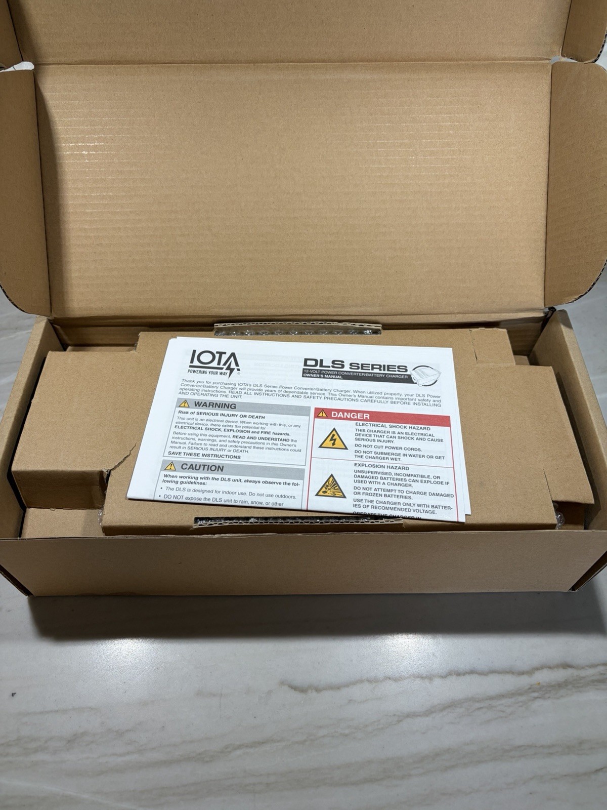 IOTA Engineering Power Converter RV Marine Silver DLS-75/IQ4 75 Amp 13.4V DC IOTA Engineering Power Converter RV Marine Silver DLS-75/IQ4 75 Amp 13.4V DC
