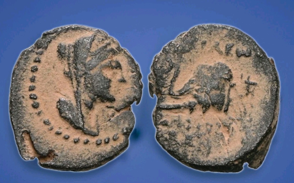 🔥ANTIOCHUS-SON OF SELEUCUS IV-175-173 BC-14mm/2.41g-F-SELEUCID-LAODIKE IV 🔥ANTIOCHUS-SON OF SELEUCUS IV-175-173 BC-14mm/2.41g-F-SELEUCID-LAODIKE IV