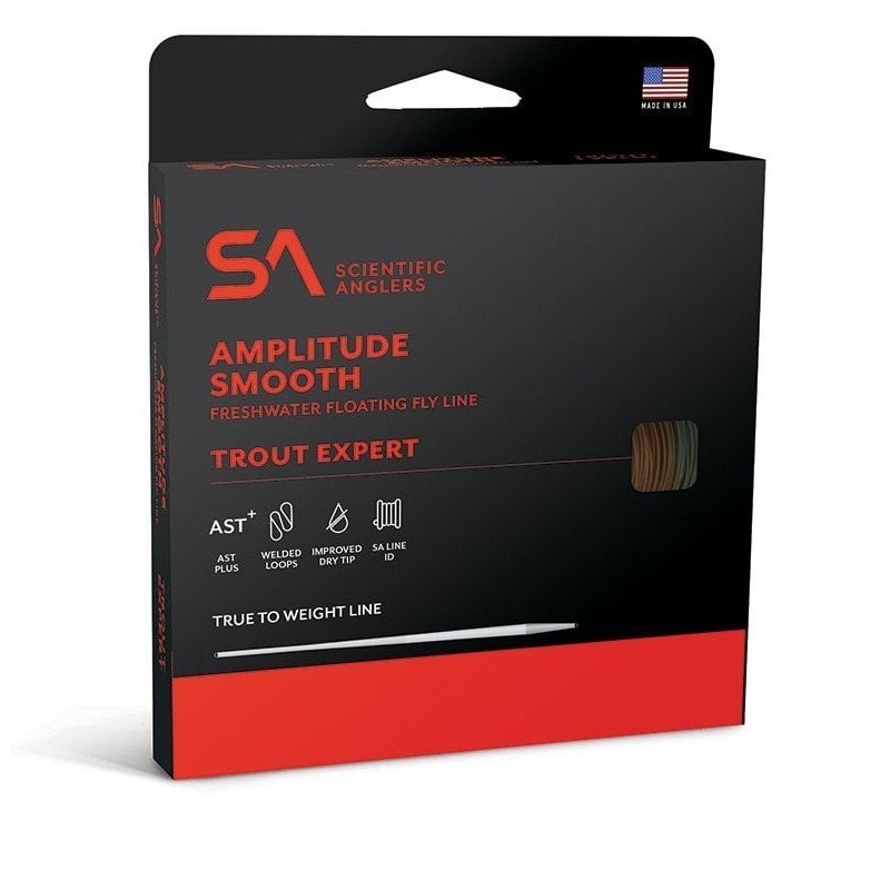 Scientific Anglers Amplitude Smooth Trout Expert Fly Line - WF4F - 147378