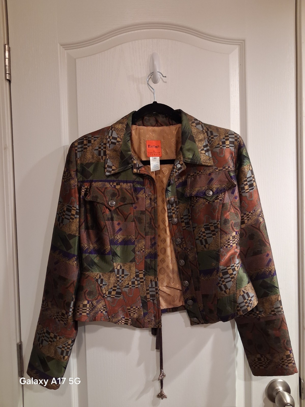 Vintage Christian Lacroix Bazar Jacquard Jacket Vintage Christian Lacroix Bazar Jacquard Jacket