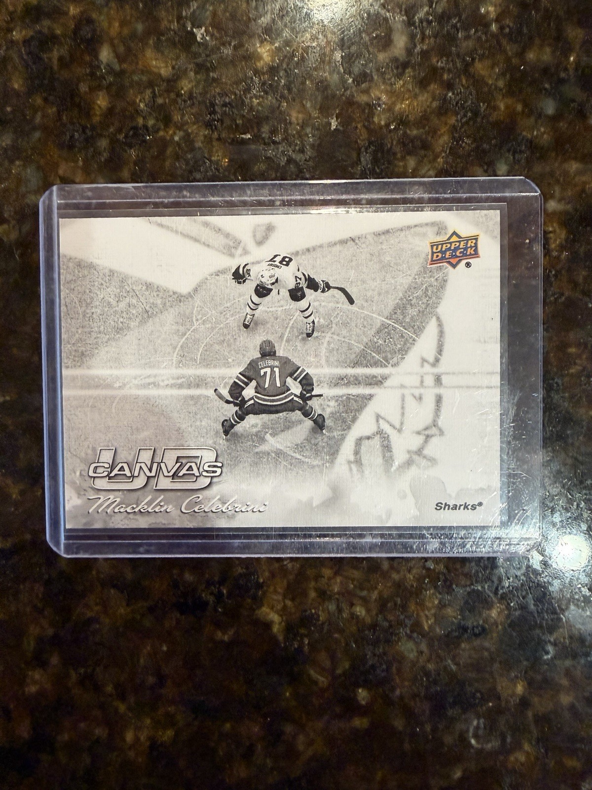 2026-27 Series One UD Canvas Black and White Macklin Celebrini 2026-27 Series One UD Canvas Black and White Macklin Celebrini