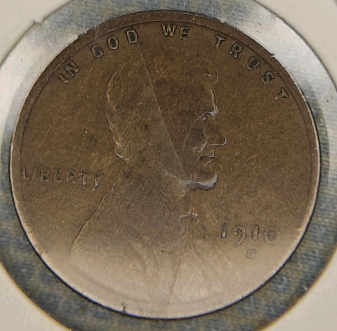 1910 S Lincoln Wheat Cent 1910 S Lincoln Wheat Cent