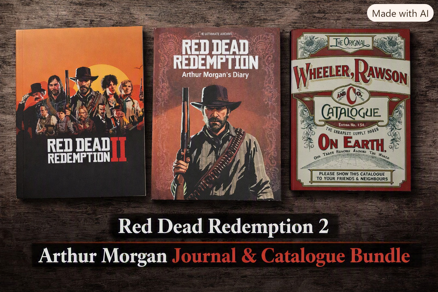 RDR2 Arthur Morgan Journal Collection | Game Manual + Treasure Map Full Set |RDR RDR2 Arthur Morgan Journal Collection | Game Manual + Treasure Map Full Set |RDR