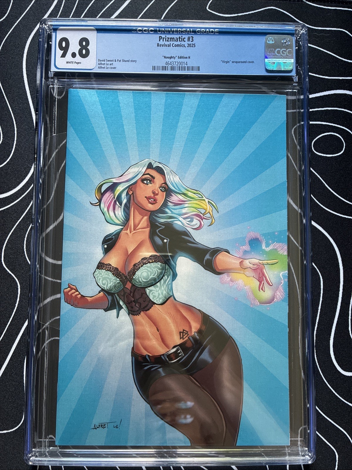 Prizmatic #3 Alrfet Le, Virgin Wrap Around, Revival Comics. Cgc 9.8 Prizmatic #3 Alrfet Le, Virgin Wrap Around, Revival Comics. Cgc 9.8