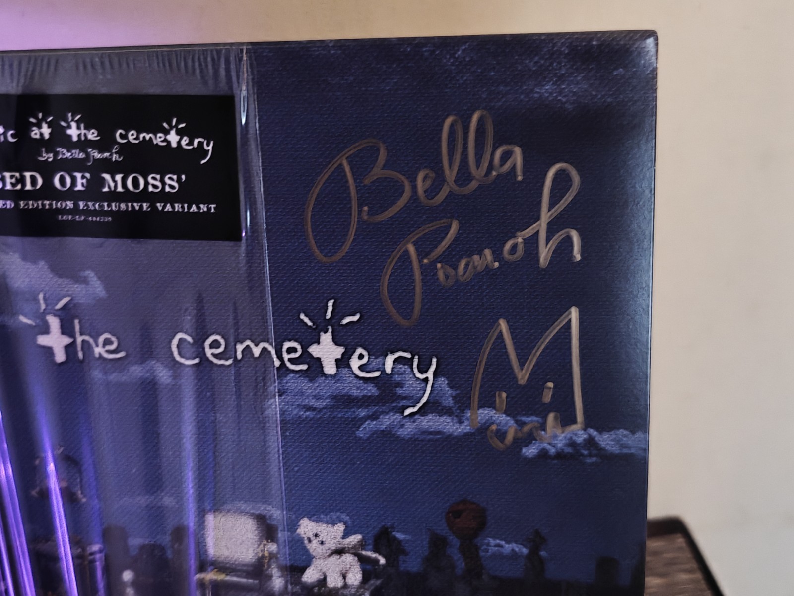 Bella Poarch - Picnic at the Cemetery Vinyl Record SIGNED JACKET/COVER Bella Poarch - Picnic at the Cemetery Vinyl Record SIGNED JACKET/COVER