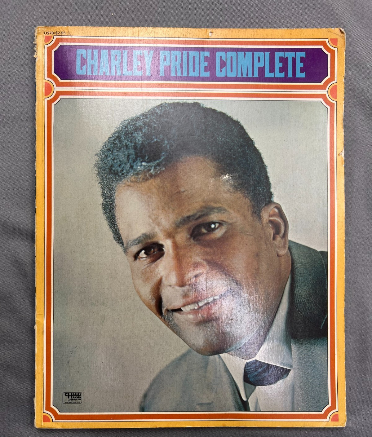 Vintage Charlie Pride Complete Song Book Collection Hal Leonard Vintage Charlie Pride Complete Song Book Collection Hal Leonard
