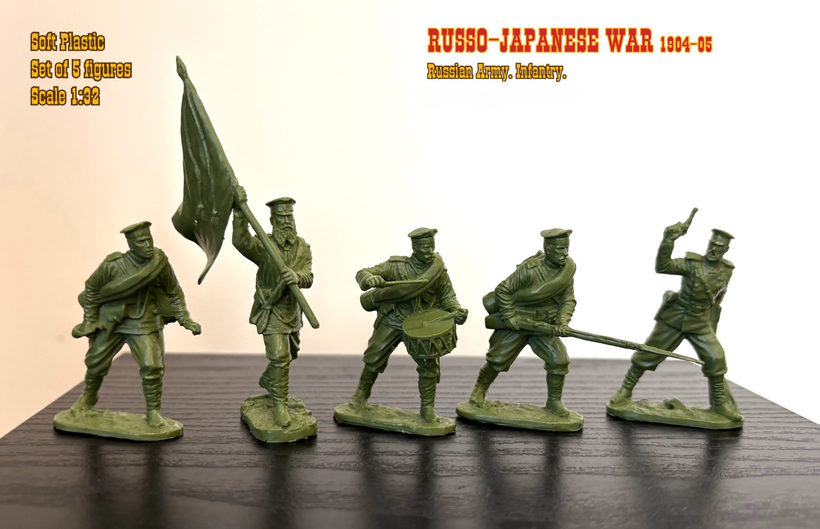 FIRST LEGION Toy Soldiers Russian Soldiers WW1  Scale 1:32