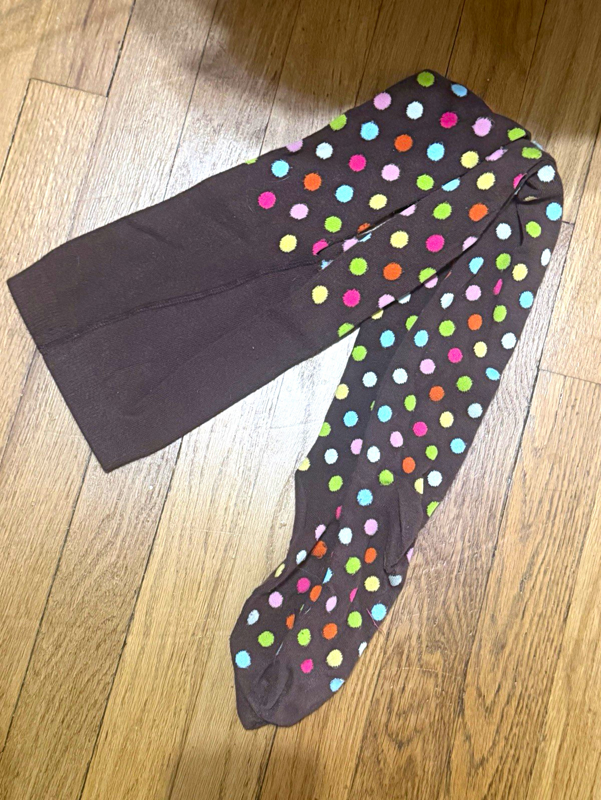 Gymboree Girls Cupcake Cutie Polka Dot Tights Size 8-10 rare find Gymboree Girls Cupcake Cutie Polka Dot Tights Size 8-10 rare find
