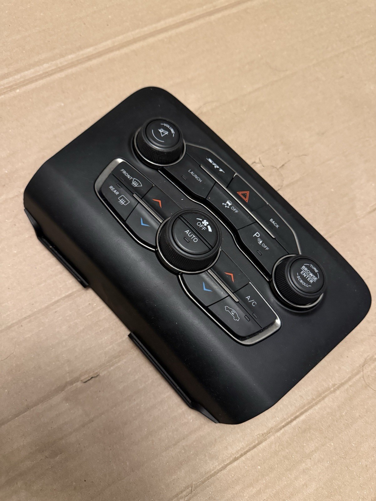 2015-2016 Dodge Charger SRT Hellcat Climate Control Panel SRT Launch OEM 2015-2016 Dodge Charger SRT Hellcat Climate Control Panel SRT Launch OEM