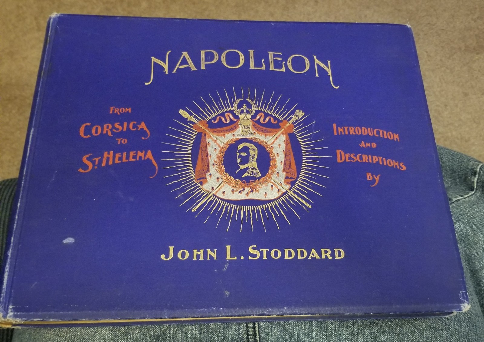 ANTIQUE: 1900, Napoleon; From Corsica to St. Helena by John L. Stoddard. Color.. ANTIQUE: 1900, Napoleon; From Corsica to St. Helena by John L. Stoddard. Color..