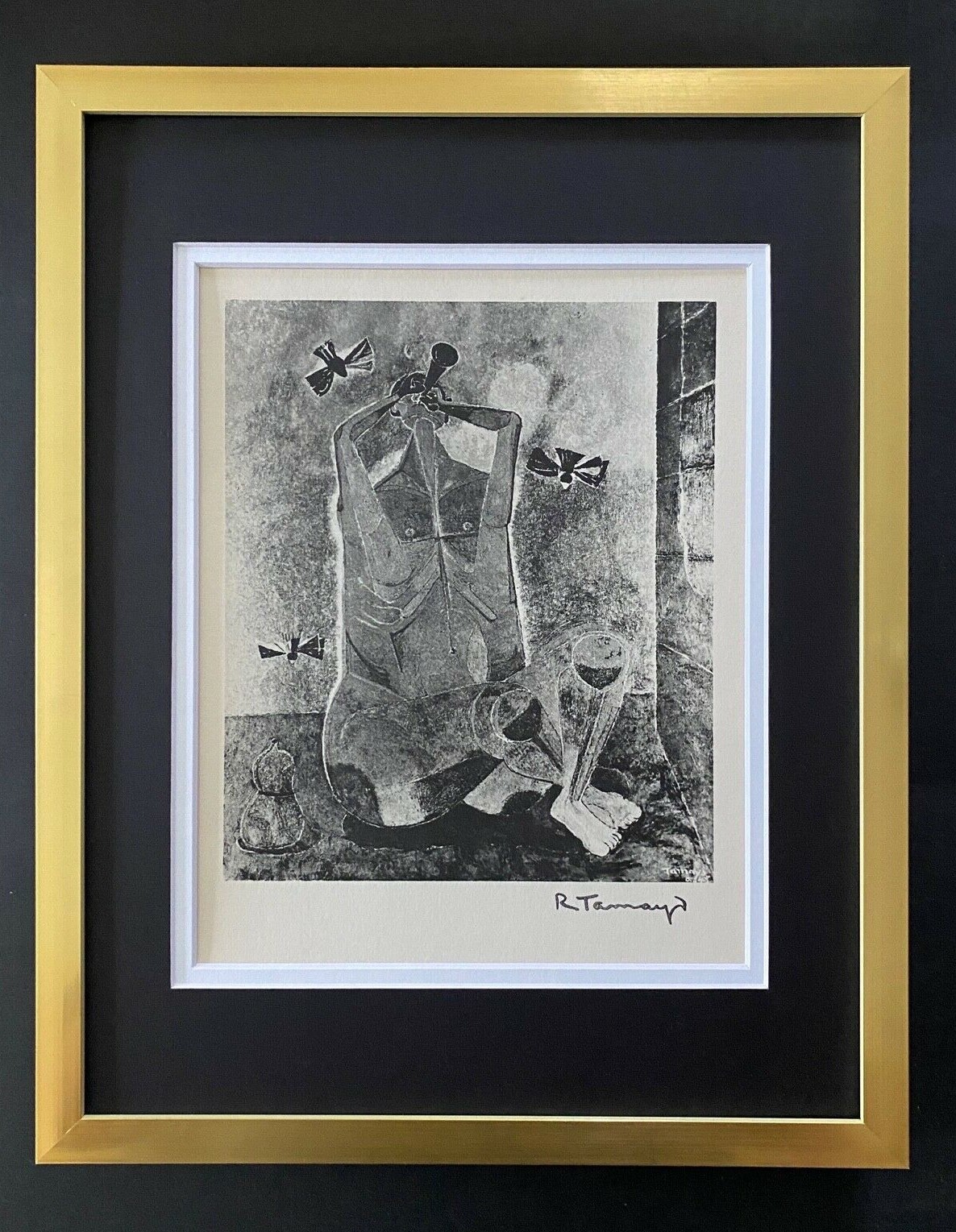 RUFINO TAMAYO 1947 BEAUTIFUL SIGNED PRINT  