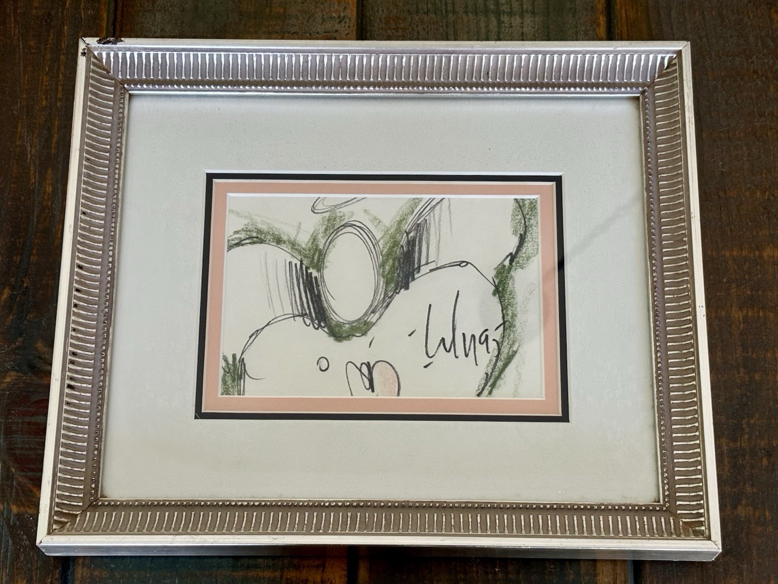 Andy Lakey Miniature Angel 2000 Original Sketch Series Provenance Rare 1996 Art Andy Lakey Miniature Angel 2000 Original Sketch Series Provenance Rare 1996 Art