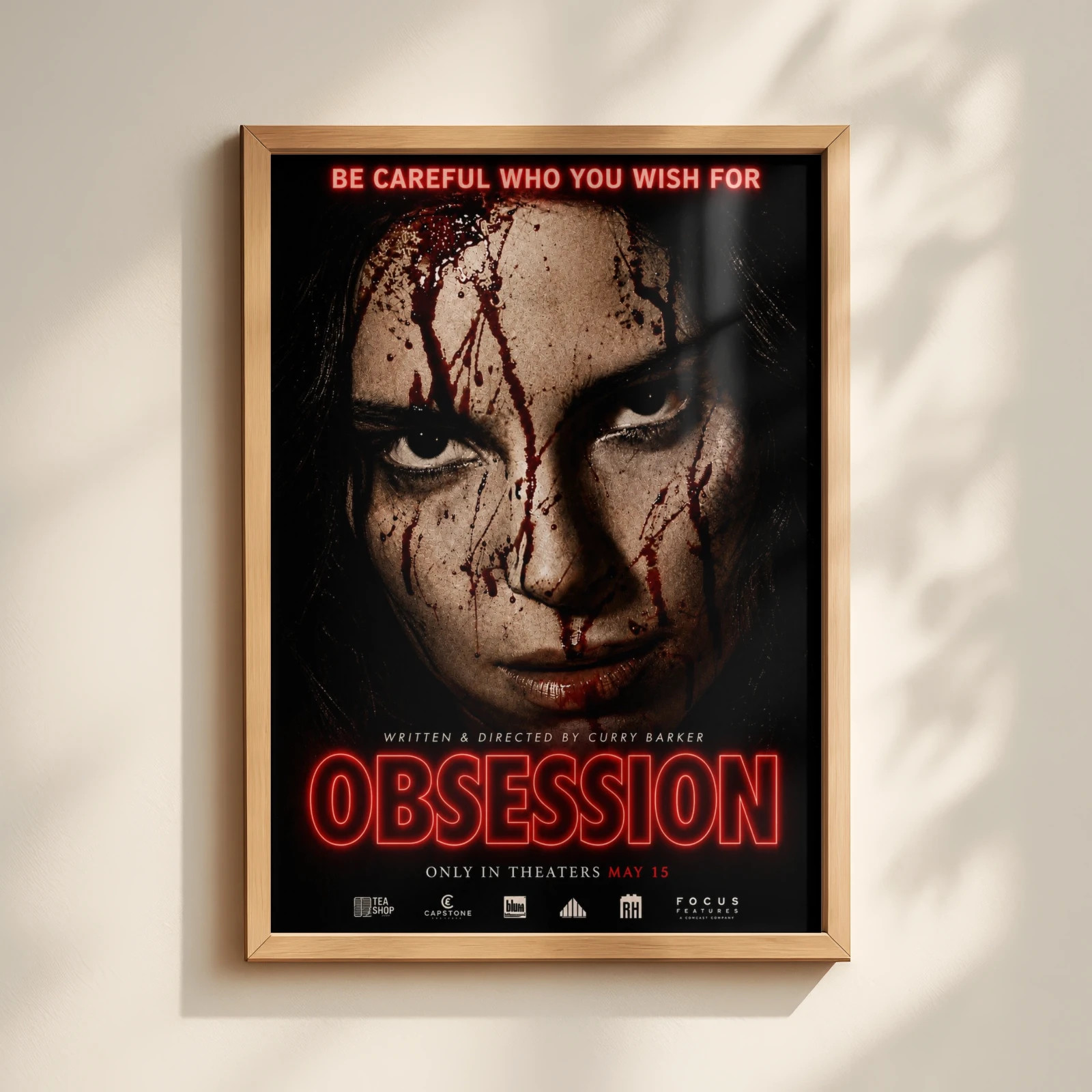 2026 Obsession,  Horror Movie Poster, Inde Navarrette,  Michael Johnston 🍿