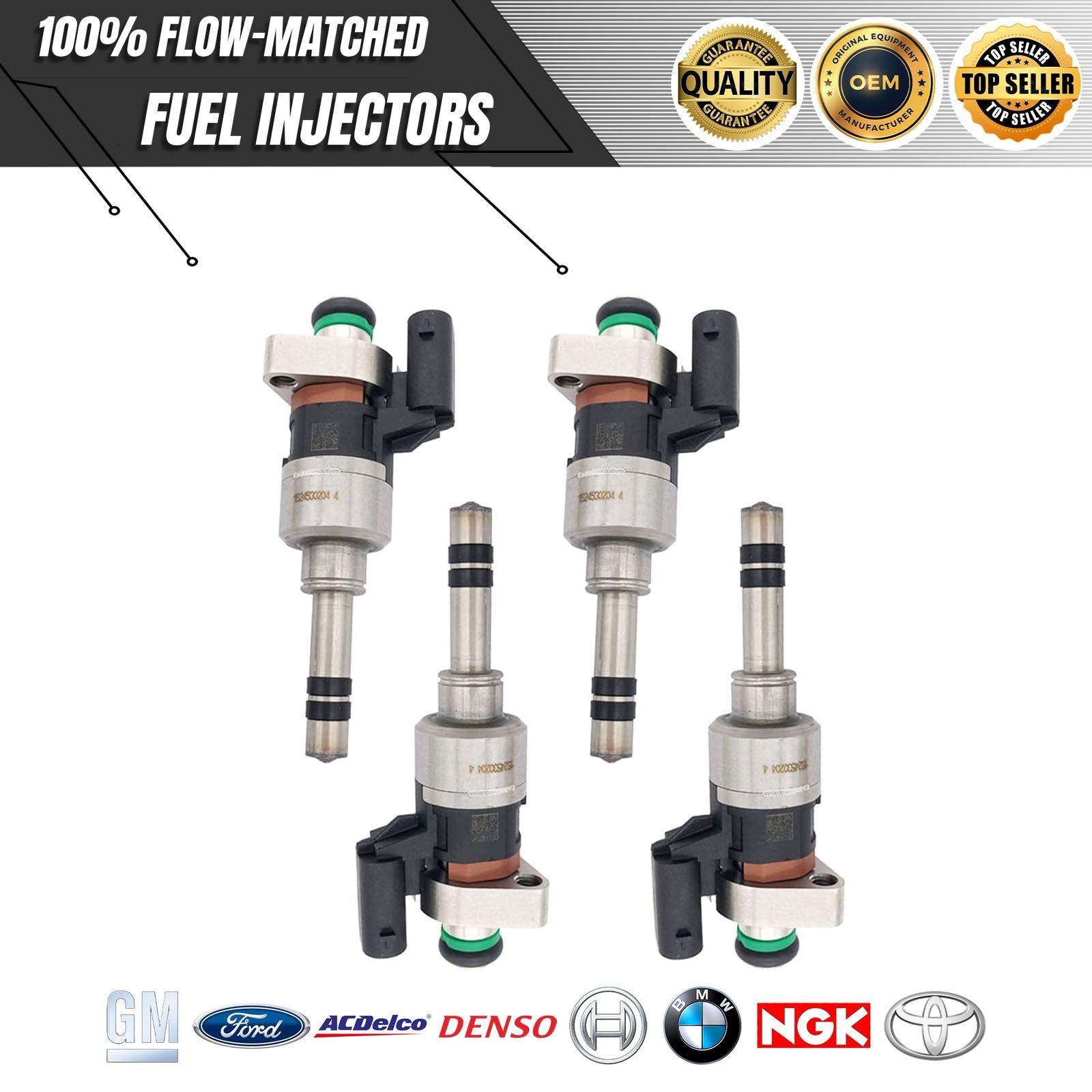OEM 4x New ACDelco Fuel Injector Fits 16-21 Buick Encore Chevrolet 1.4L 55577403