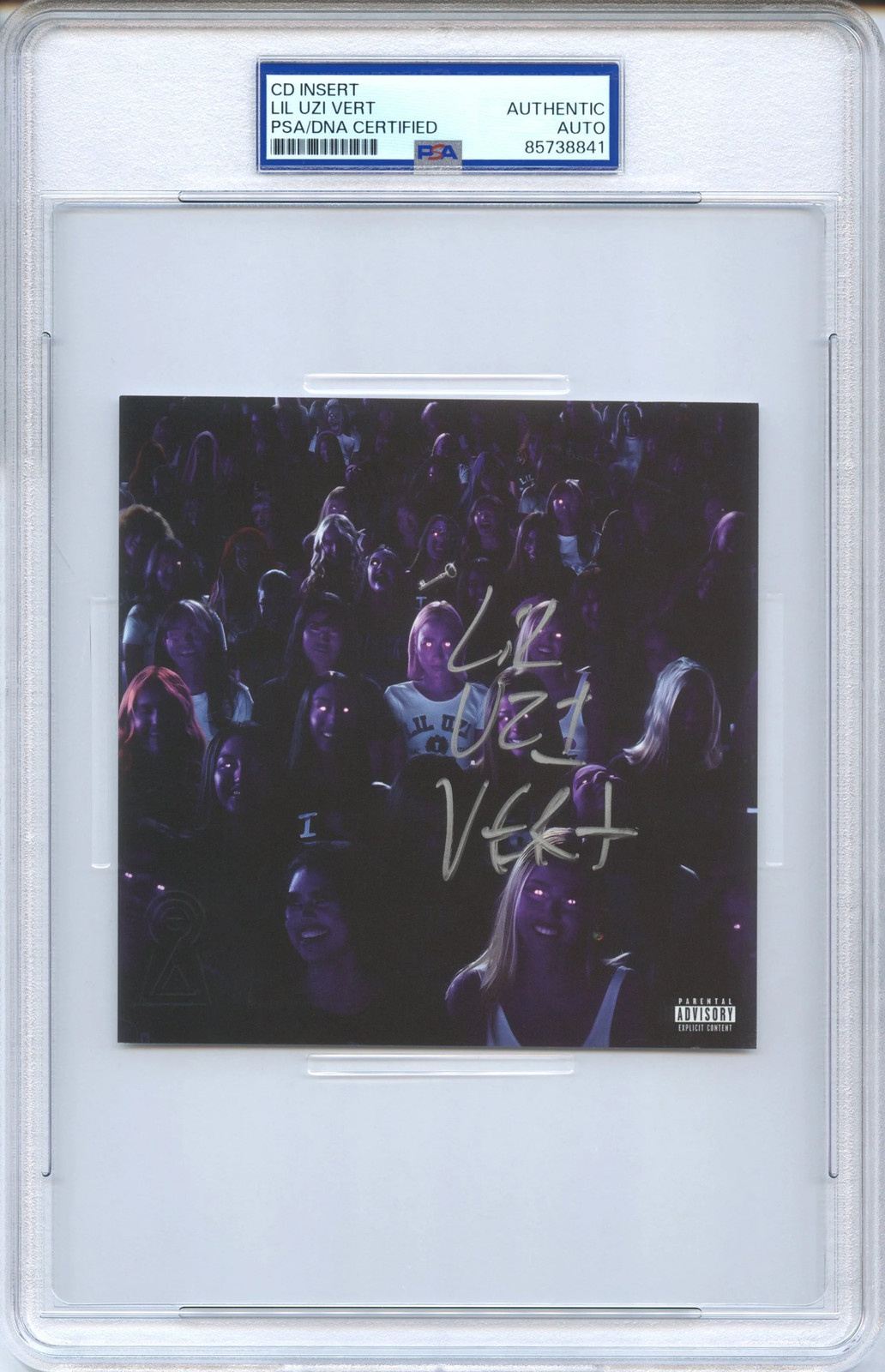 Lil Uzi Vert Signed Autographed CD Cover “Eternal Atake 2” PSA/DNA Authenticated Lil Uzi Vert Signed Autographed CD Cover “Eternal Atake 2” PSA/DNA Authenticated