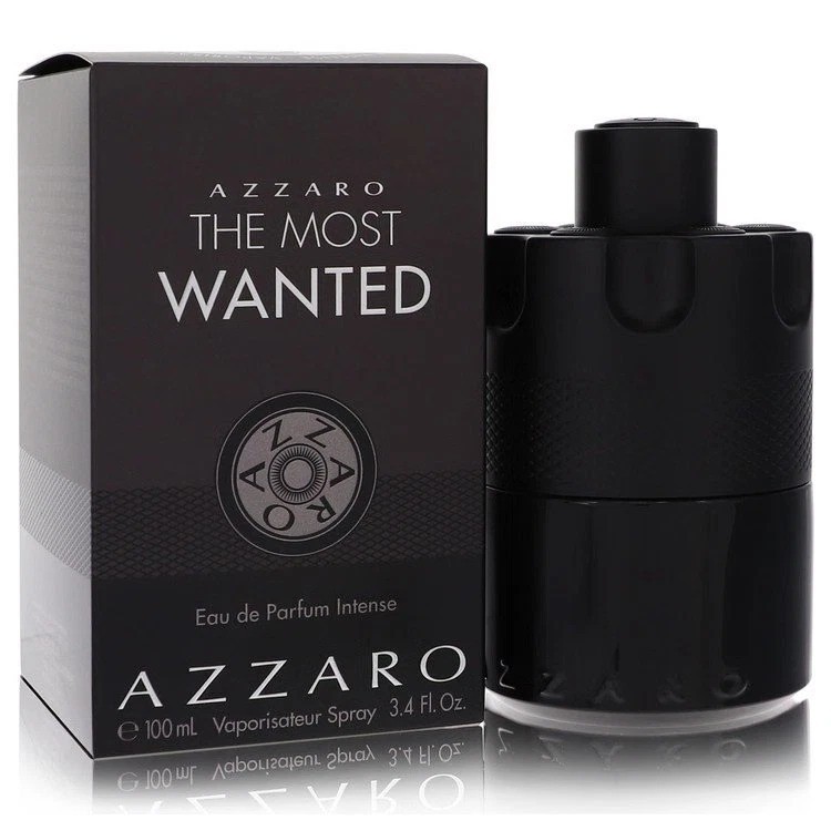 Azzaro Black The Most Wanted Eau de Parfum Intense 100ml 3.4 oz  100% REAL