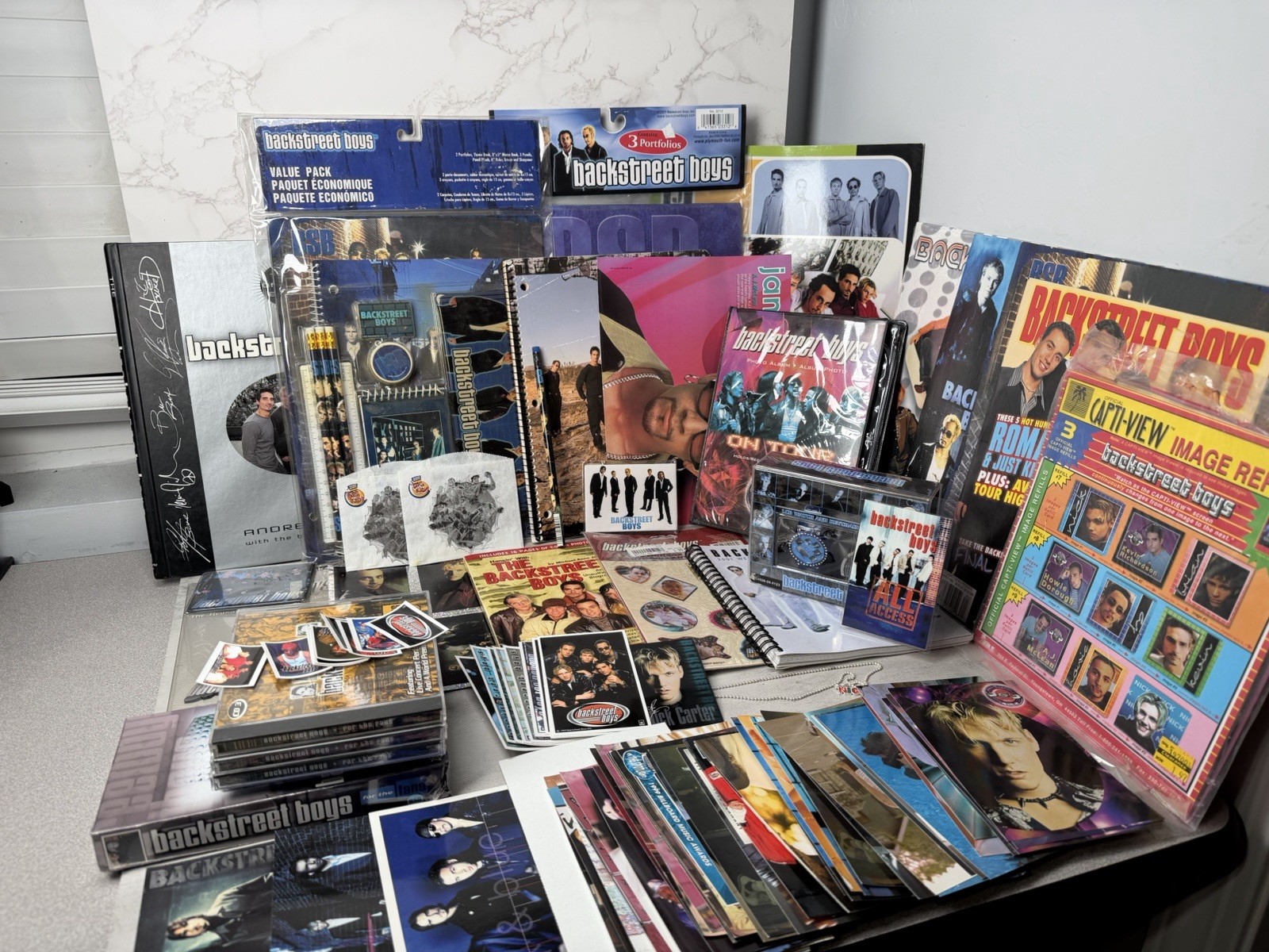 Backstreet Boys Memorabilia Lot Stickers Pictures Magazines Misc. Y2K Vintage Backstreet Boys Memorabilia Lot Stickers Pictures Magazines Misc. Y2K Vintage