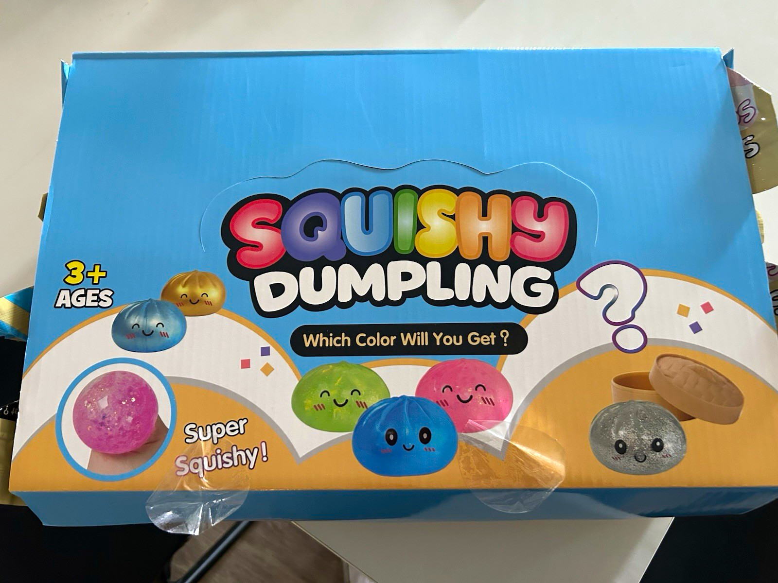 Squishy Dumpling Box of 12 Which Color Will You Get? New Unopened Mystery Box Squishy Dumpling Box of 12 Which Color Will You Get? New Unopened Mystery Box