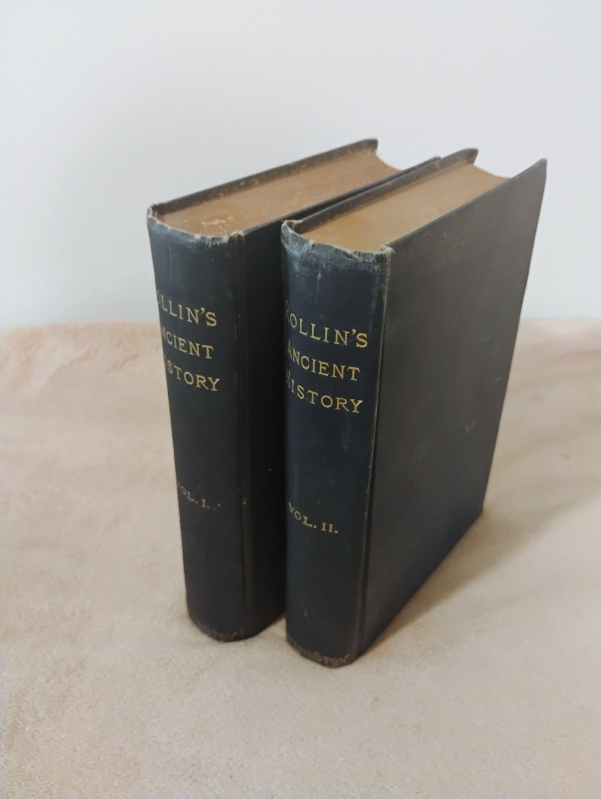 1876 - 1885 Rollins Ancient History vol. 1 & 2 1876 - 1885 Rollins Ancient History vol. 1 & 2