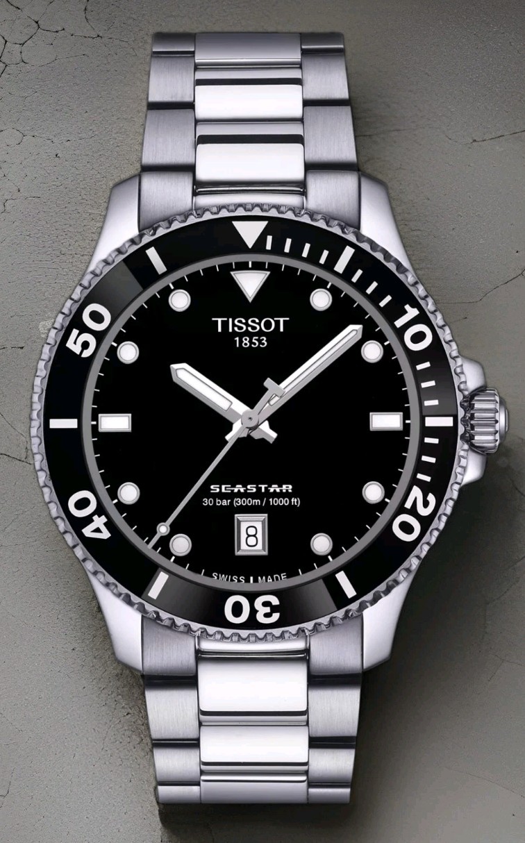 New Tissot Seastar 1000 Men\'s Watch T120.410.11.051.00