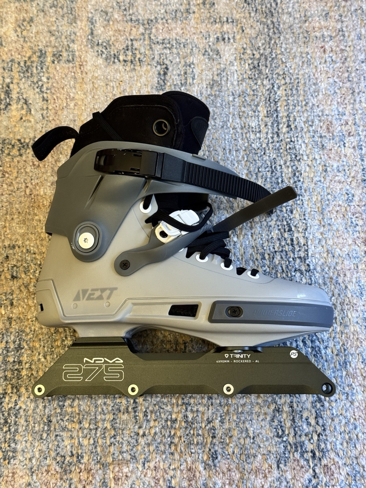 Powerslide Next 2.0 90 US 9/10 EU 42/43 Intuition - NEW shell USED liner - READ Powerslide Next 2.0 90 US 9/10 EU 42/43 Intuition - NEW shell USED liner - READ